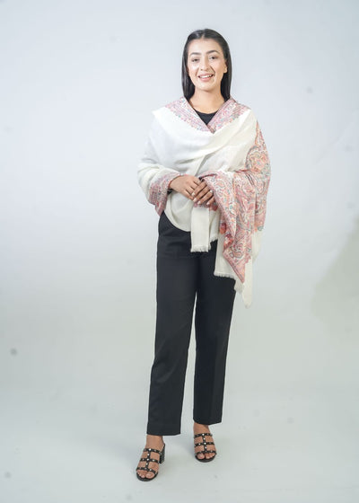 KANI WOVEN DUAR PALLA SHAWL