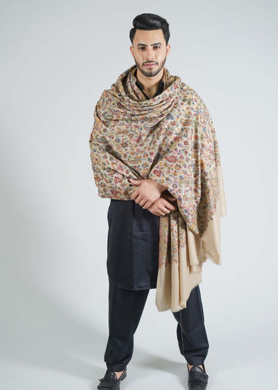 KANI GENTS MERINO WOOL SHAWL TO COMPLIMENT SHERWANI