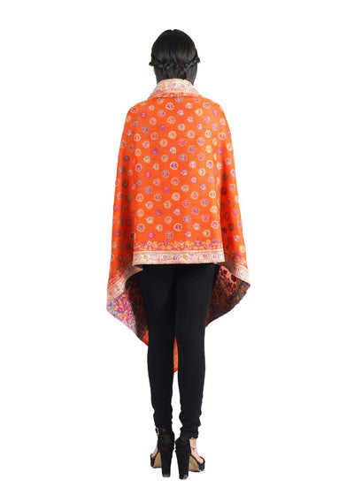 KANI BOOTI JAAL MERINO WOOL STOLE IN MELANGE STYLE