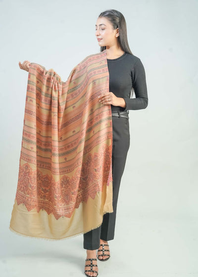 KANI WOVEN PALLA BOOTI SHAWL