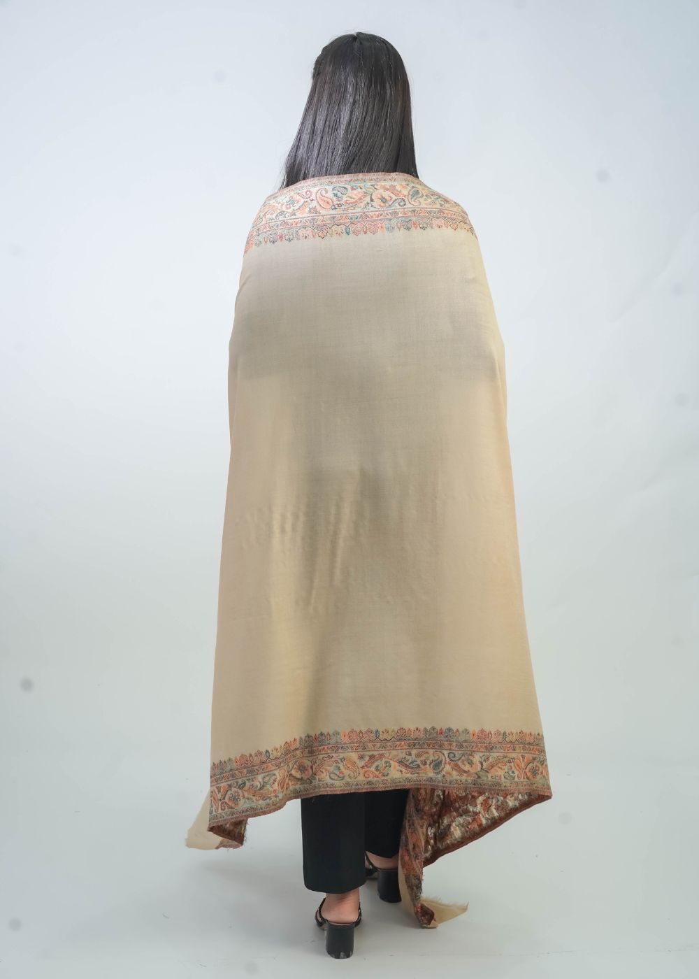 KANI WOVEN DUAR PALLA SHAWL