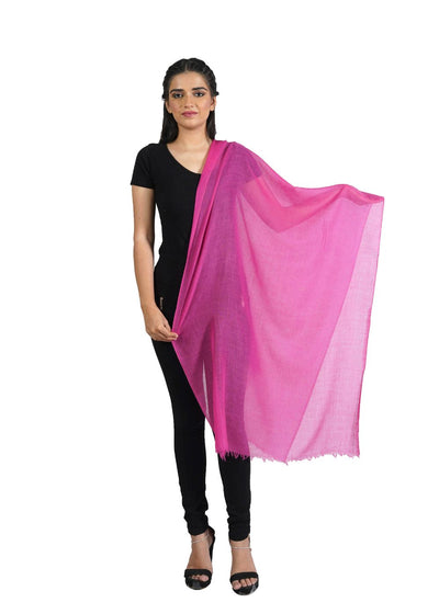 MERINO WOOL PLAIN STOLE