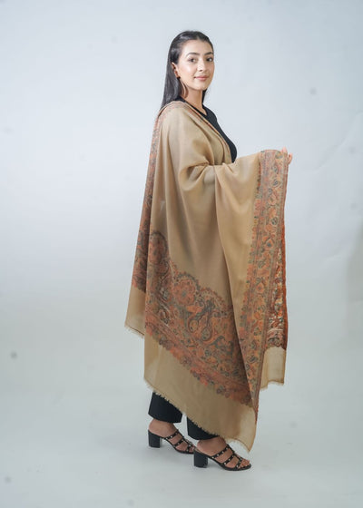 KANI WOVEN DUAR PALLA SHAWL