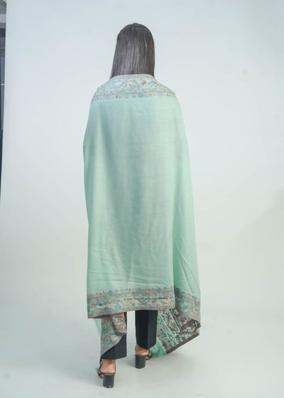 KANI WOVEN DUAR PALLA SHAWL