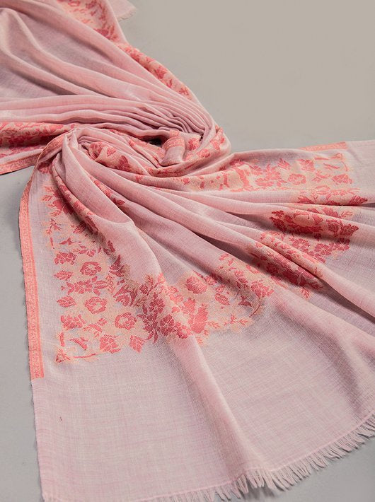 ULTRA SOFT MERINO WOOL WOVEN KANI  SHAWL