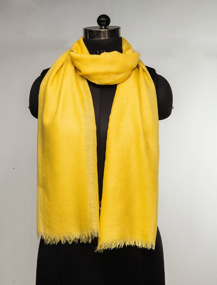 MERINO WOOL PLAIN STOLE