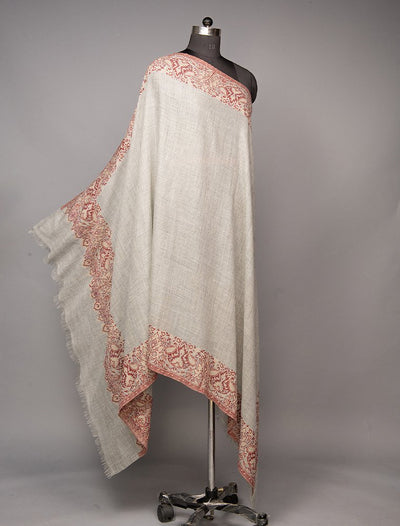 ULTRA SOFT MERINO WOOL WOVEN KANI SHAWL