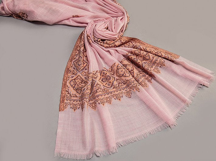 ULTRA SOFT MERINO WOOL WOVEN KANI SHAWL