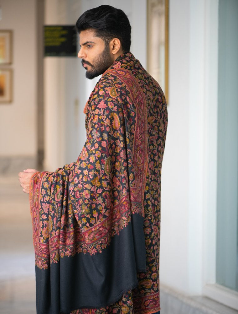 KANI GENTS MERINO WOOL SHAWL TO COMPLIMENT SHERWANI